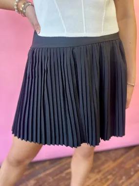 BLACK ACTIVEWEAR SKIRT