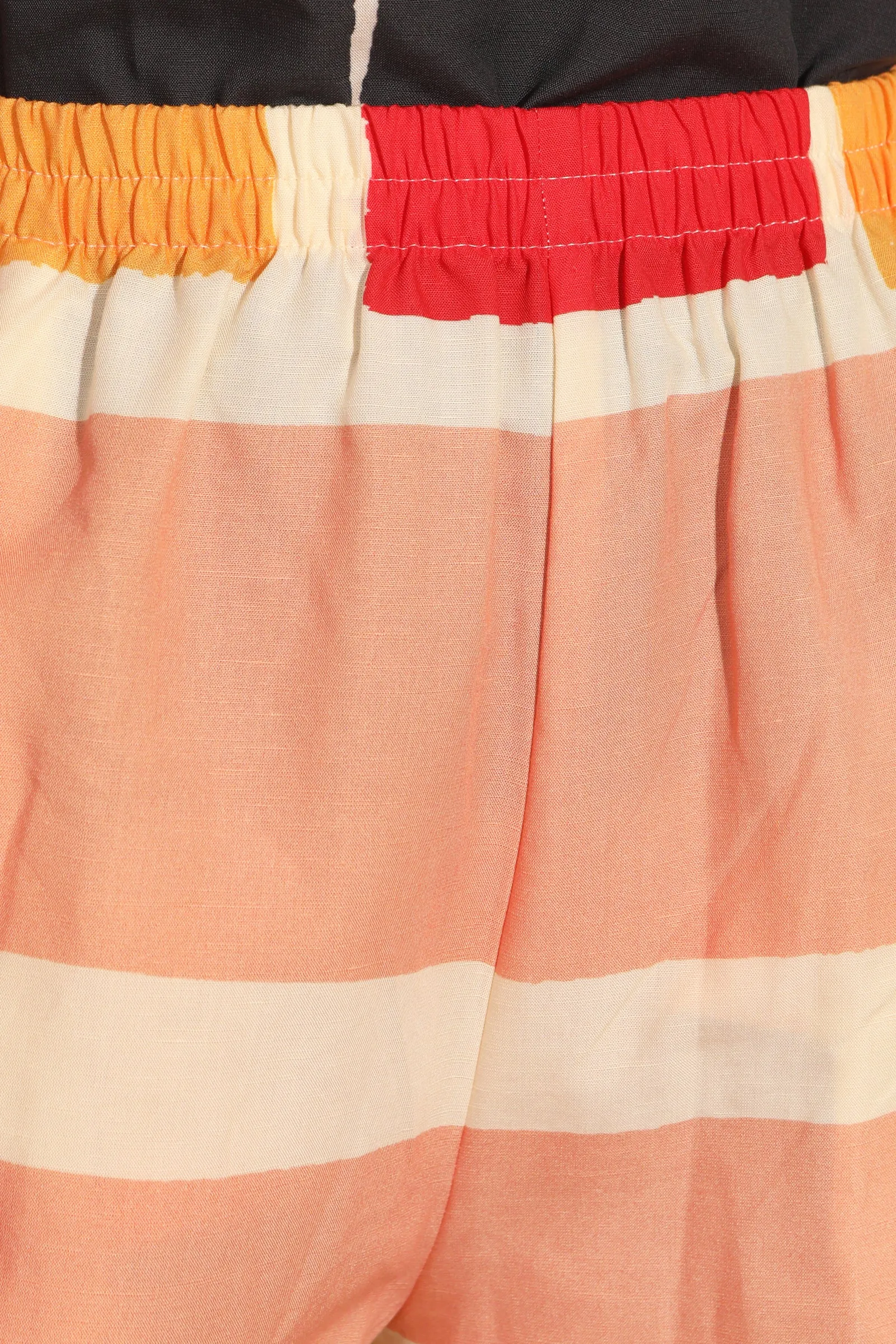 Ellis Trouser Collage Print Bright