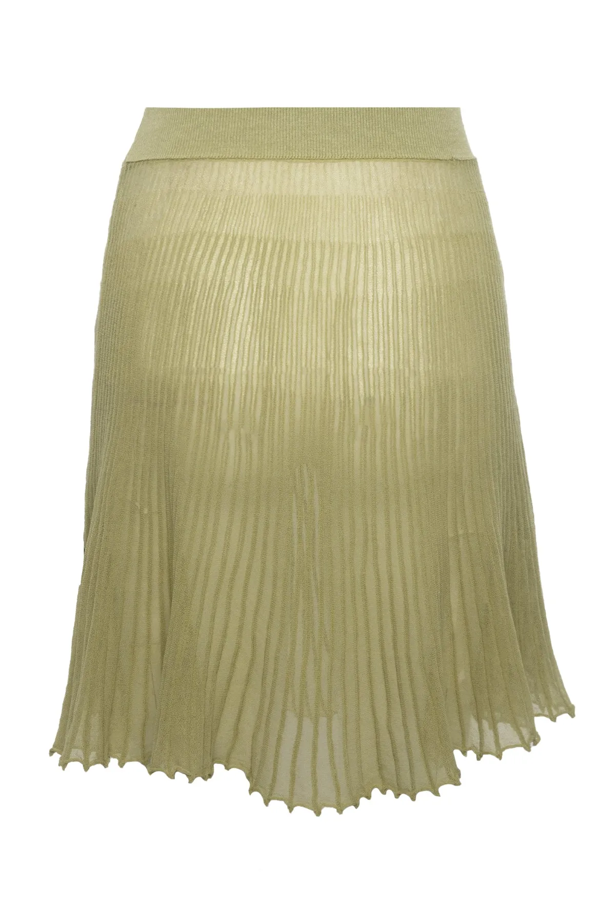 Jacquemus Size 34 La Jupe Helado Sheer Skirt