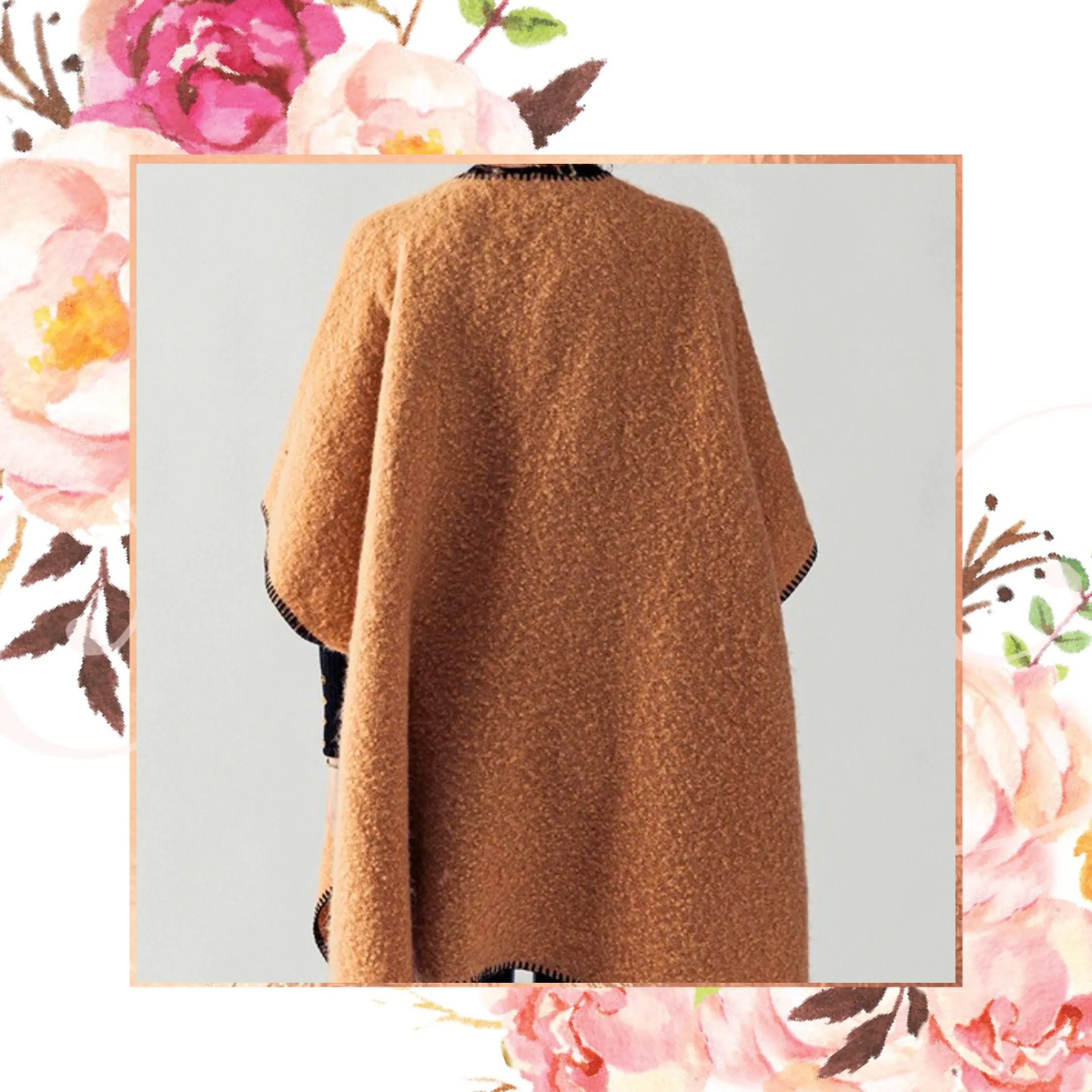 Kate Open Front Poncho Kimono