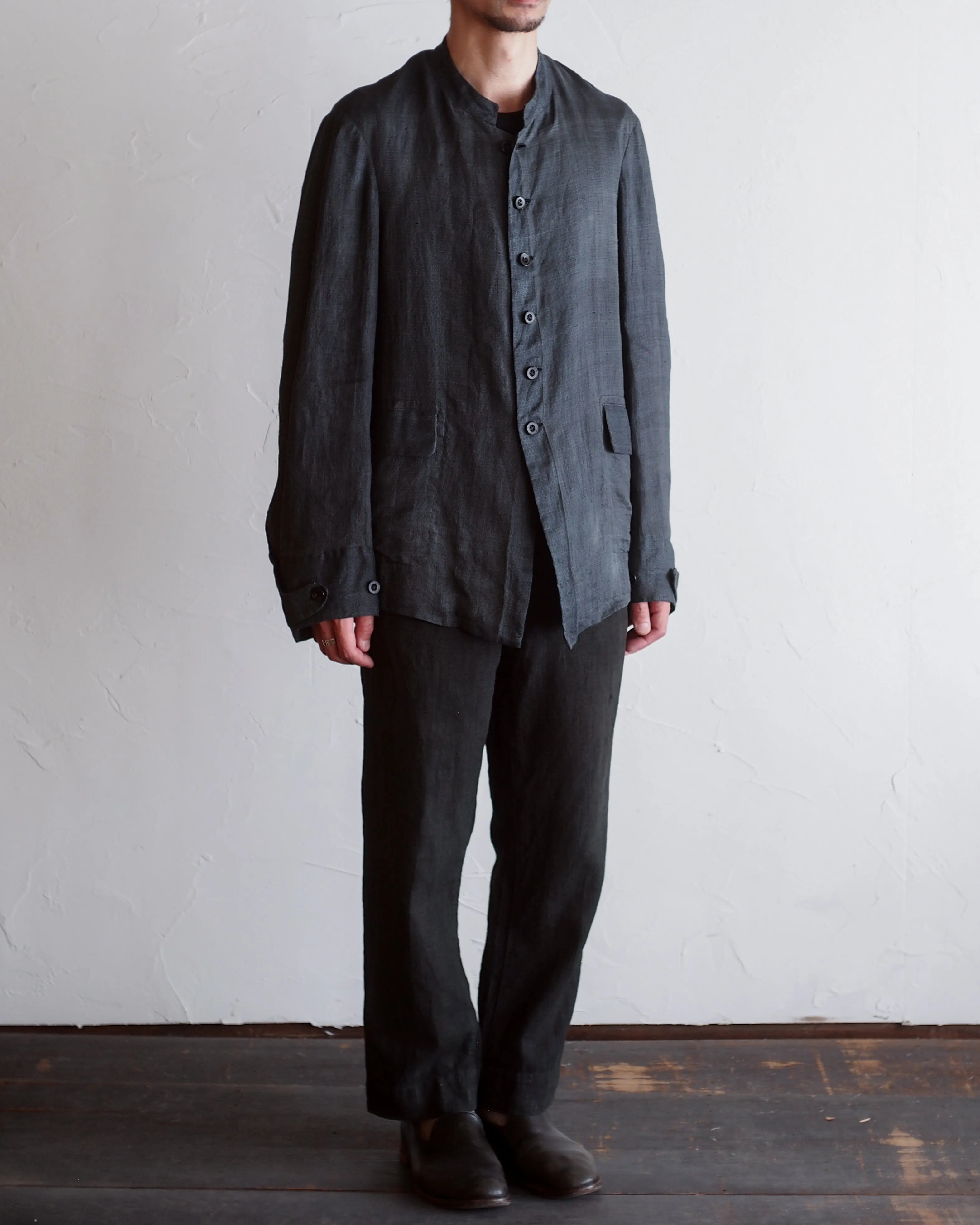 NORA JACKET~Japan old indigo linen fabric~