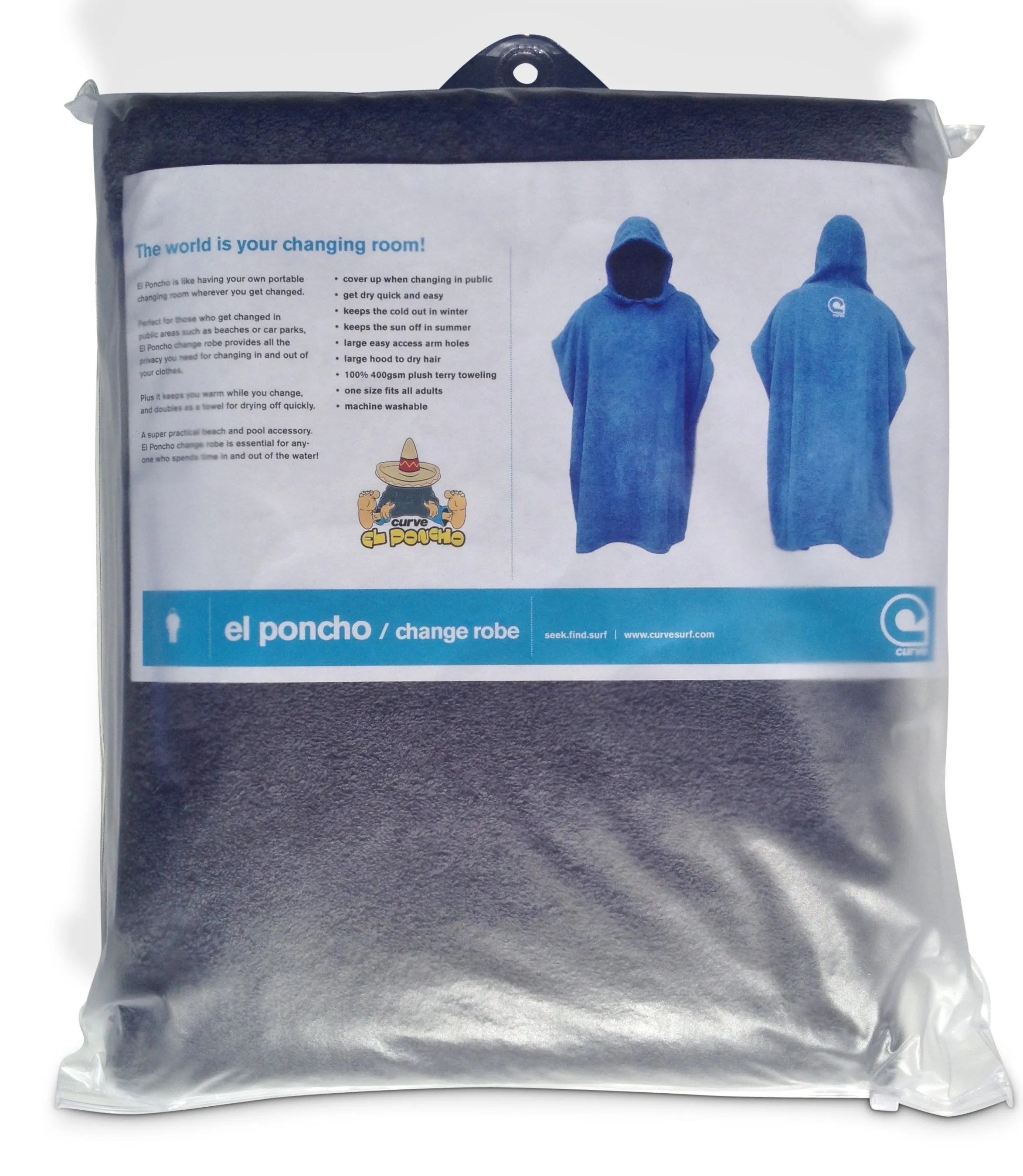 Surf Poncho Towel - *new* Cotton Yinyang